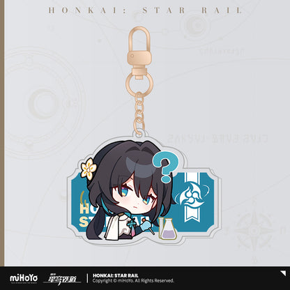 Acrylic Strap [Honkai: Star Rail] - Série Emoticônes / Sticker (plusieurs modèles)