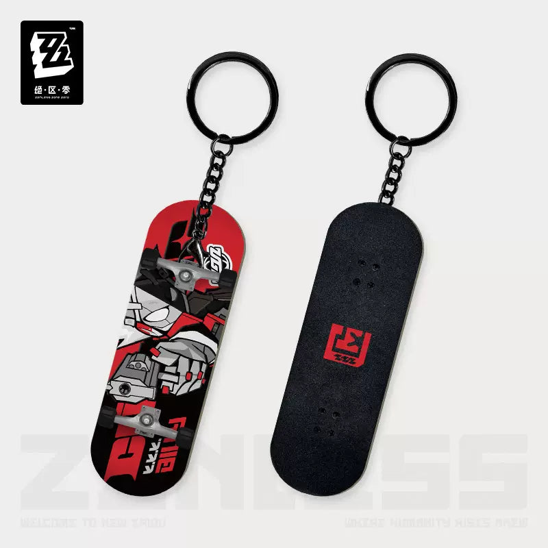 Strap Fingertips Skateboard [ZZZ Zenless Zone Zero] - Cunning Hares - Chibi Series (plusieurs modèles)