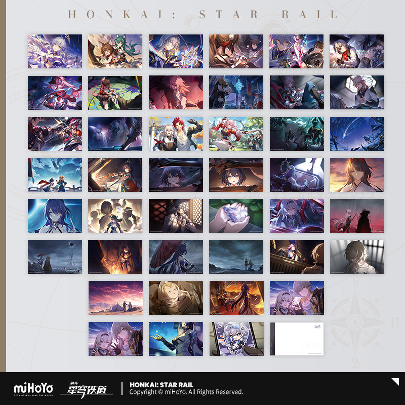 Postcard Set [Honkai: Star Rail] - 2.0 - Memories of You series