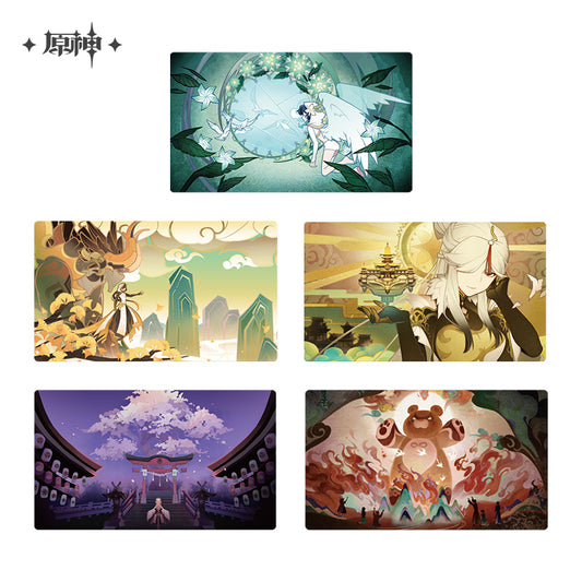 [Genshin Impact] Postcard set 3D - Type B