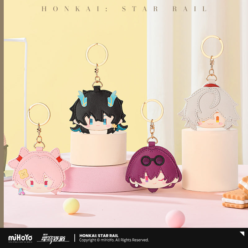 Keychain en PU [Honkai: Star Rail] - Big Head Series
