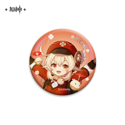 Badges [Genshin Impact] Illustration chara (plusieurs modèles)