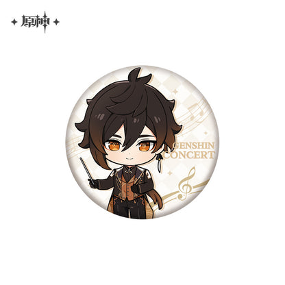 Badge [Genshin Impact] - Chibi ver. - GENSHIN CONCERT 2023 "Melodies of an Endless Journey" (plusieurs modèles)