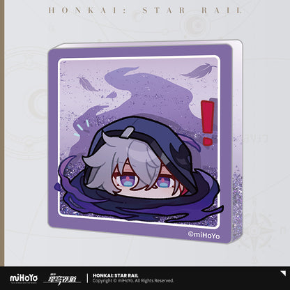 Glitter Fridge Magnet [Honkai: Star Rail] - Série Emoticônes / Sticker vol.3