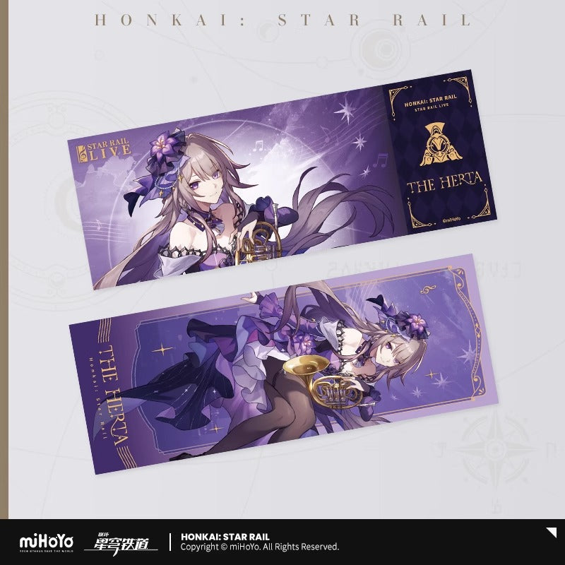 Ticket Laser Commemoratif [Honkai: Star Rail] - Concert Live 2025