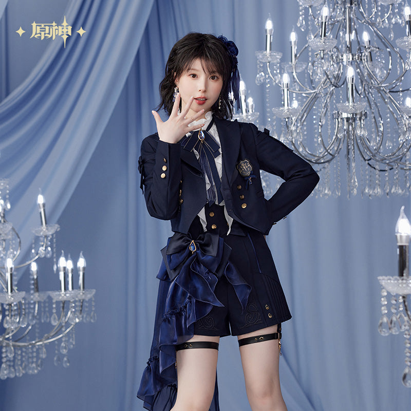 Veste Courte [Genshin Impact] - Noir - Furina Impression Collection