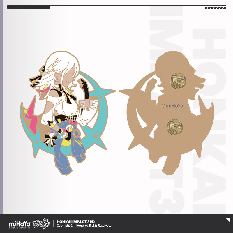 Broche pins [Honkai Impact 3rd] - Character theme vol.1 (plusieurs modèles)