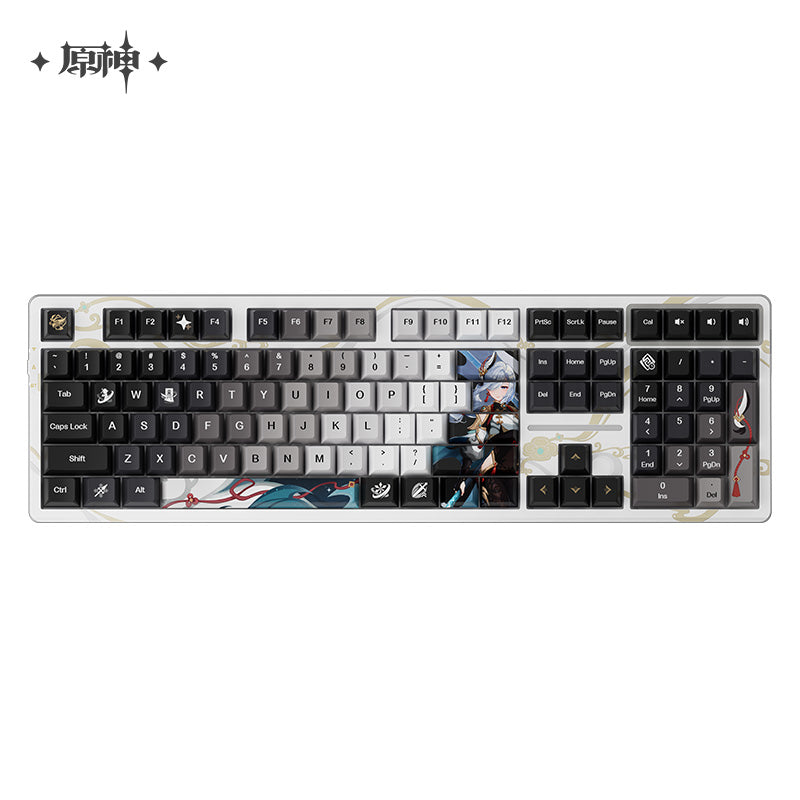 Clavier Mécanique QWERTY Wireless 108 touches [Genshin Impact] - Shenhe