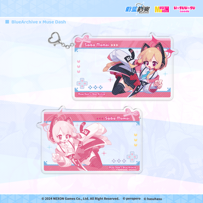 Acrylic Strap [Muse Dash] - Blue Archive Collab