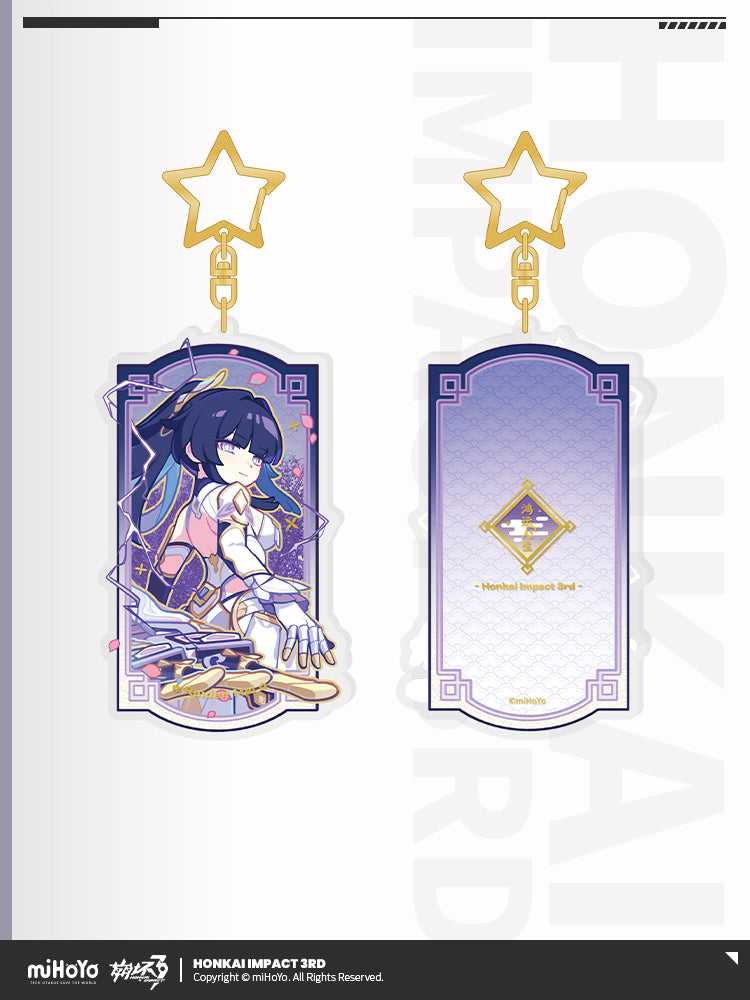 Glitter Acrylic Strap [Honkai Impact 3rd] - Lucky Life series (plusieurs modèles)