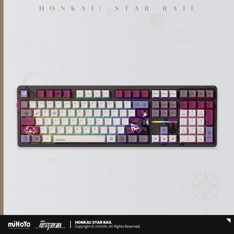 Clavier Mecanique Wireless QWERTY 108 et 87 touches [Honkai: Star Rail] Kafka Impression