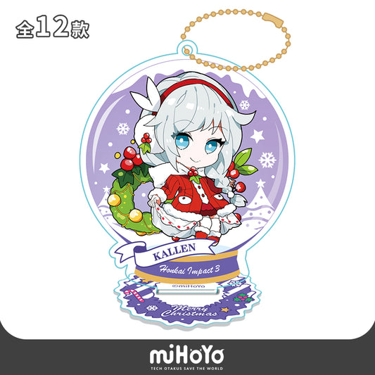 Acrylic Stand Strap [Honkai Impact 3rd] Karen - Xmas Snow Globe