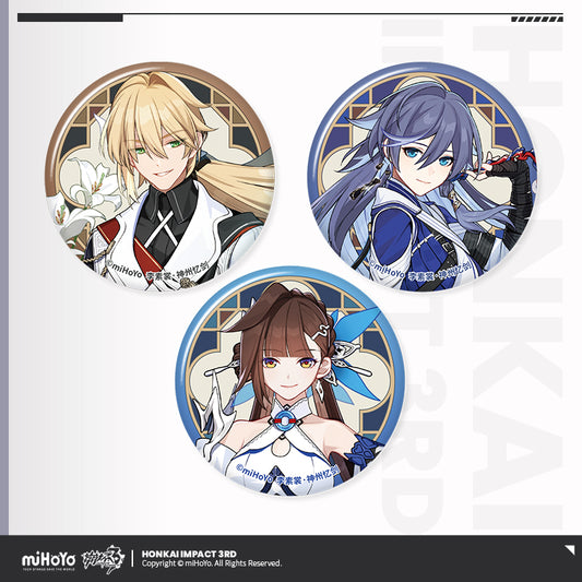 Set de 3 Badge [Honkai Impact 3rd] - Stigmata Series - Type A: Shattered sword (Raksha, Sushang, Empyrea Phoenix)