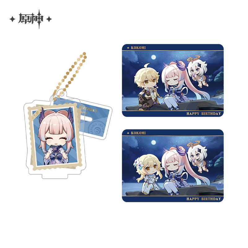 Acrylic Strap Standee Set [Genshin Impact] - Kokomi - Photos of a Good Time series