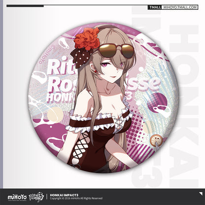 Badge [Honkai Impact 3rd] - Summer Cruise vol.1 (plusieurs modèles)