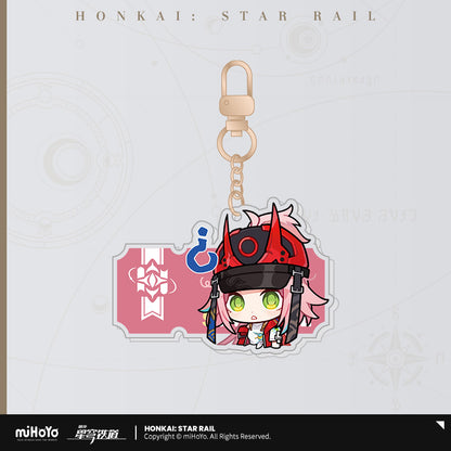 Acrylic Strap [Honkai: Star Rail] - Série Emoticônes / Sticker vol.3