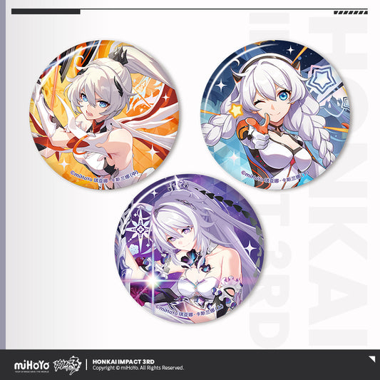 Set de 3 Badge [Honkai Impact 3rd] - Stigmata Series - Type B: Kiana Kaslana