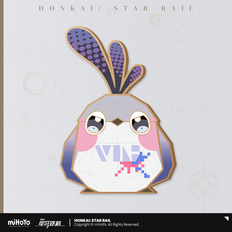 Métal Bookmark [Honkai: Star Rail] - Origami Bird Clash