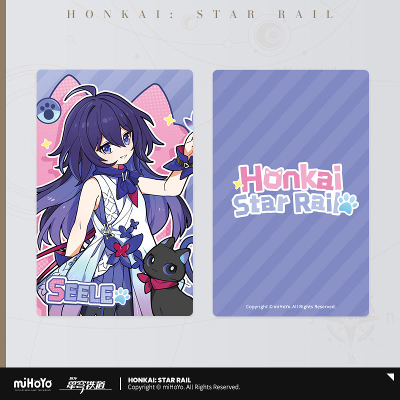 Carte Laser [Honkai: Star Rail] - Tiny Cat Series