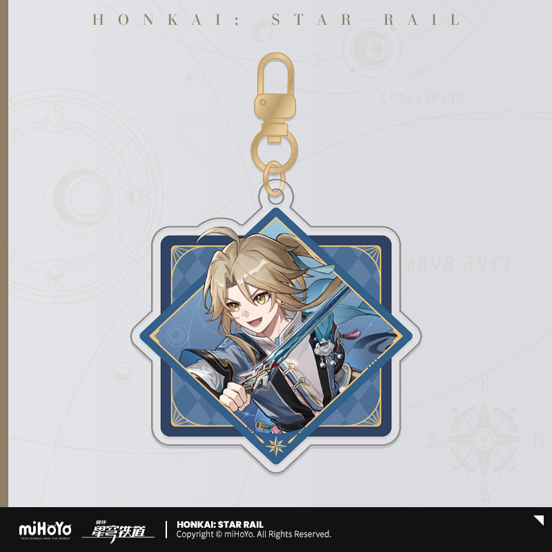 Strap Acrylic [Honkai: Star Rail] - Interstellar Travel Series (plusieurs modeles)