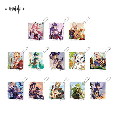 Acrylic strap / coaster avec standee [Genshin Impact] - Fateful Day series vol.2