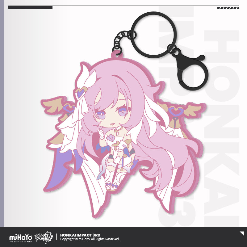 Rubber Keychain [Honkai Impact 3rd]  - Elysia - Herrscher of Human: Ego