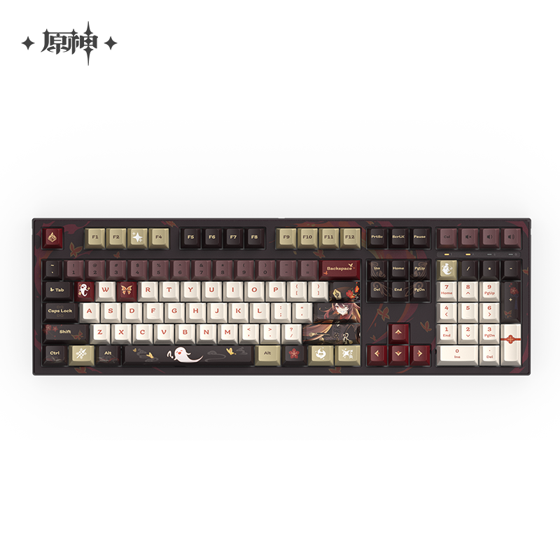 Clavier Mecanique QWERTY 108 et 87 touches [Genshin Impact] Hu Tao (plusieurs versions)