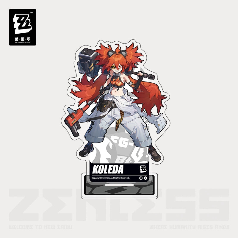 Acrylic Stand  [ZZZ Zenless Zone Zero] - Belobog Heavy Industries - Portrait Series (plusieurs modèles)