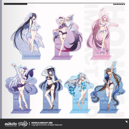 Acrylic Stand [Honkai Impact 3rd] - Summer Cruise vol.3 (plusieurs modèles)