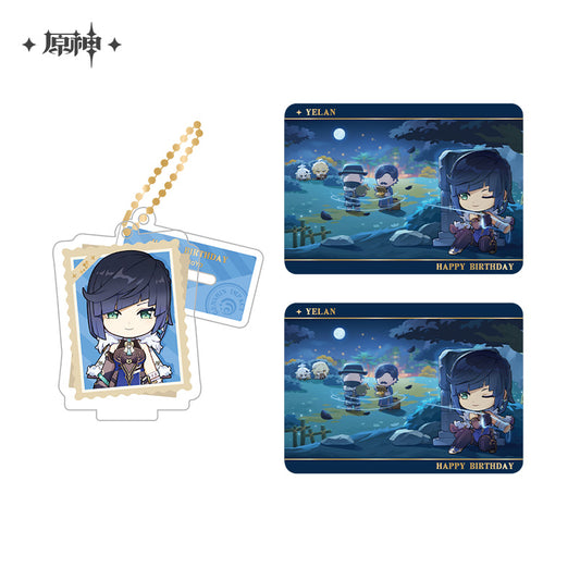 Acrylic Strap Standee Set [Genshin Impact] - Yelan - Photos of a Good Time series