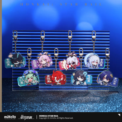 Acrylic Strap [Honkai: Star Rail] - Série Emoticônes / Sticker (plusieurs modèles)