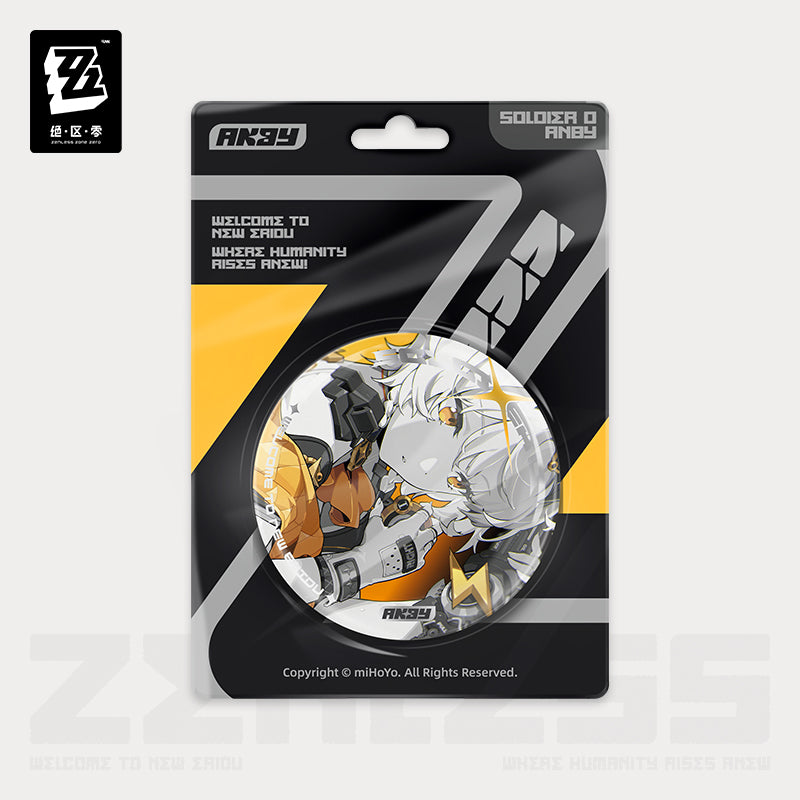 Badge [ZZZ Zenless Zone Zero] - Soldier 0 - Silver Soldier : Anby - Cinema Series