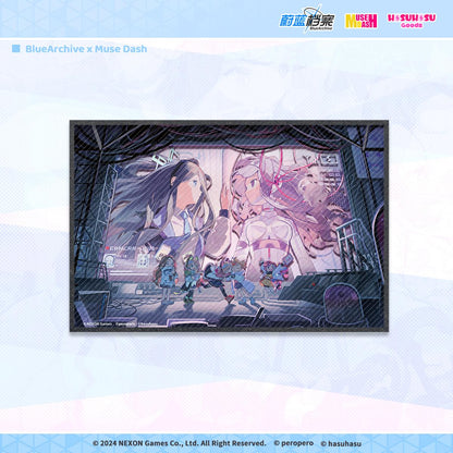 Acrylic Shikishi [Muse Dash] - Blue Archive Collab