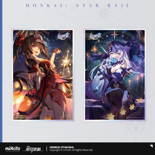 Acrylic Shikishi [Honkai: Star Rail] - Cônes Lumineux vol.7 (plusieurs modèles)