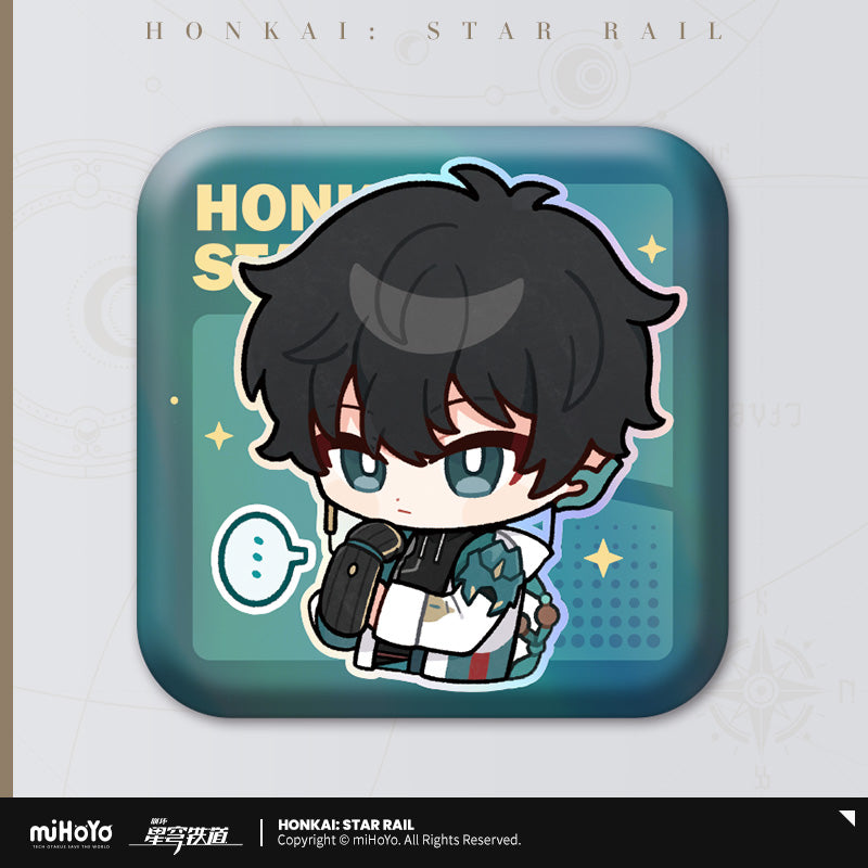 Badge [Honkai: Star Rail] - Série Emoticônes / Sticker vol.1 (plusieurs modèles)