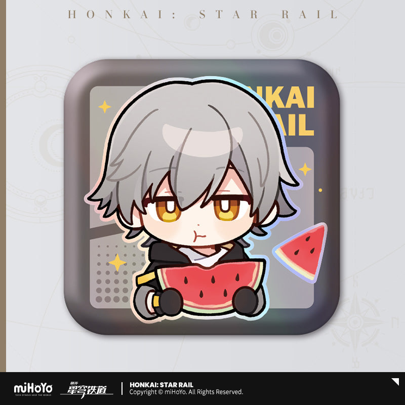 Badge [Honkai: Star Rail] - Série Emoticônes / Sticker vol.1 (plusieurs modèles)