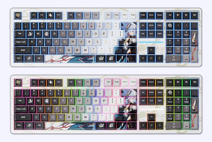 Clavier Mécanique QWERTY Wireless 108 touches [Genshin Impact] - Shenhe