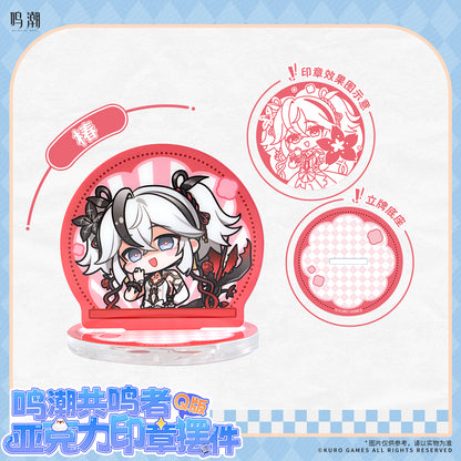 Acrylic Stamp [Wuthering Waves] - Chibi Resonator Theme (Aleatoire)