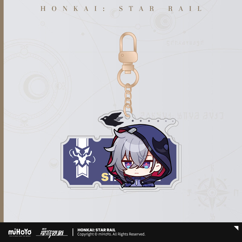 Acrylic Strap [Honkai: Star Rail] - Série Emoticônes / Sticker vol.3