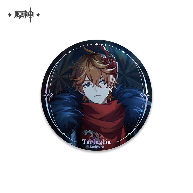 Badges [Genshin Impact] - A Winter Night's Lazzo - Fatui Series (Plusieurs Modèles)