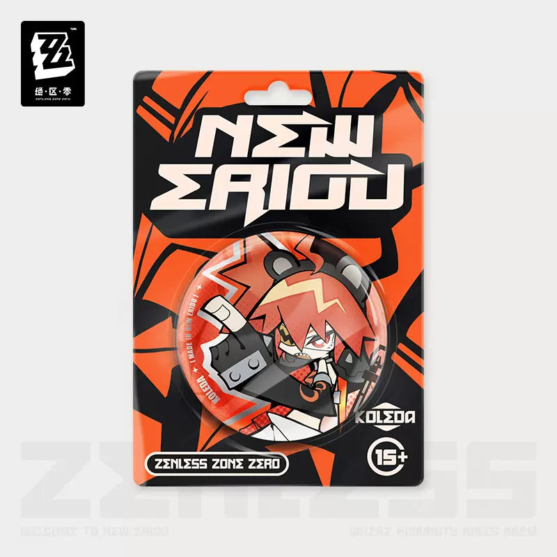 Badge [ZZZ Zenless Zone Zero] - Belobog Heavy Industries - Chibi Series (plusieurs modèles)