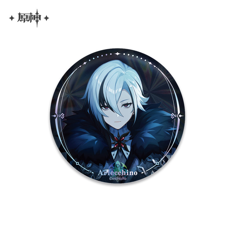 Badges [Genshin Impact] - A Winter Night's Lazzo - Fatui Series (Plusieurs Modèles)