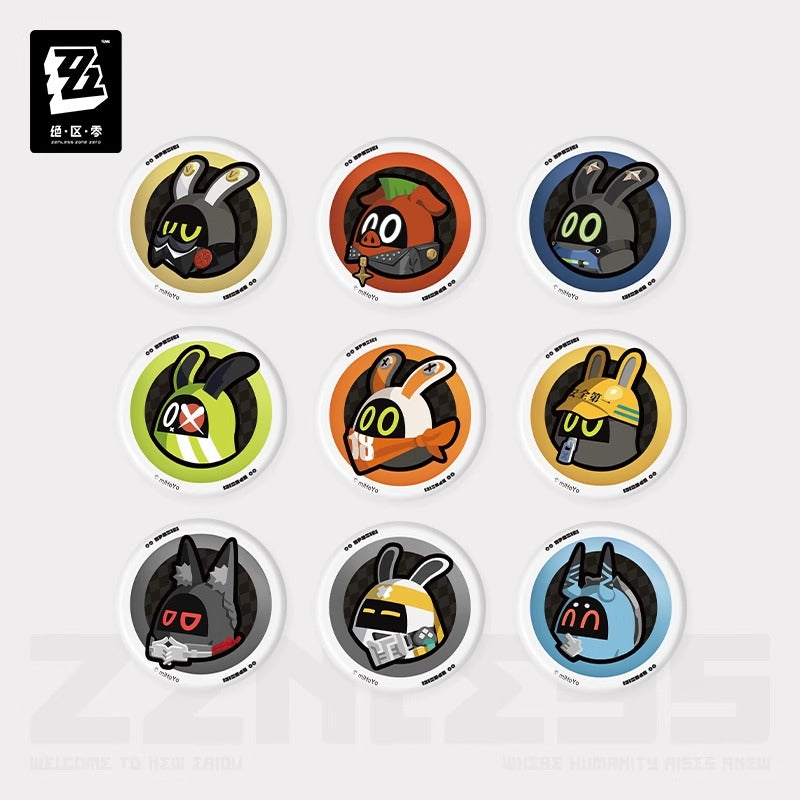 Badge [ZZZ Zenless Zone Zero]  - Six Daily Lesson Series / Lawson Collab (Aléatoire)