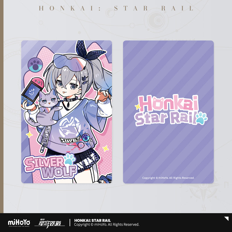 Carte Laser [Honkai: Star Rail] - Tiny Cat Series