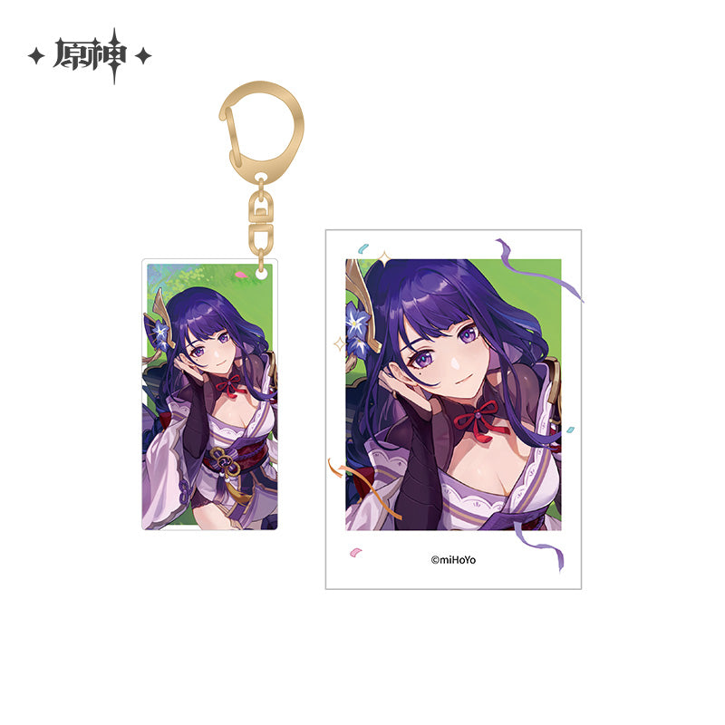 Keychain Acrylic + Polaroid [Genshin Impact] (Plusieurs modèles) - FES 2023