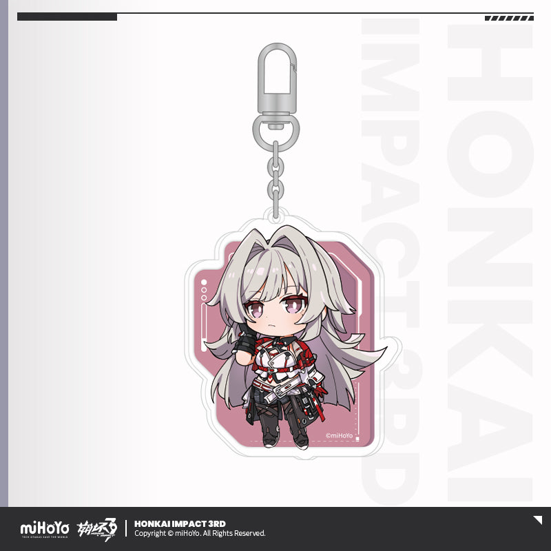 Acrylic Strap [Honkai Impact 3rd] - Part 2 Chibi series - (Plusieurs Modèles)