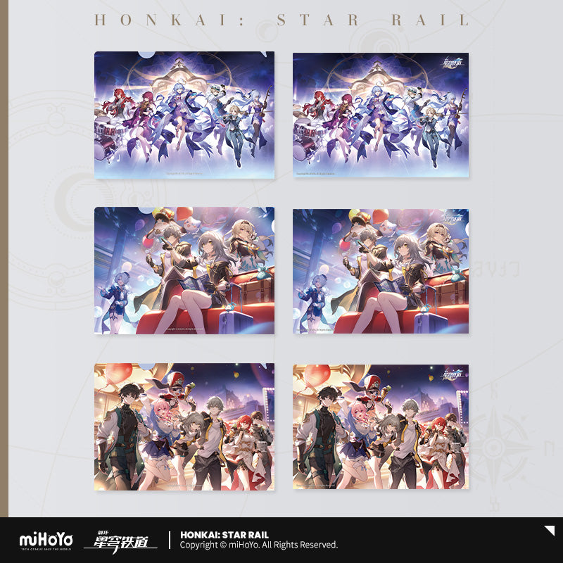 Clearfile + Poster Set [Honkai: Star Rail] 2024 Event (Plusieurs Modèles)