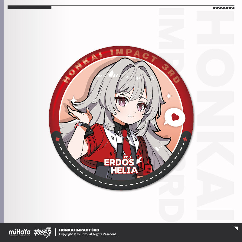 Badge [Honkai Impact 3rd] - Part 2 - Chibi Tea Party - (Plusieurs Modèles)