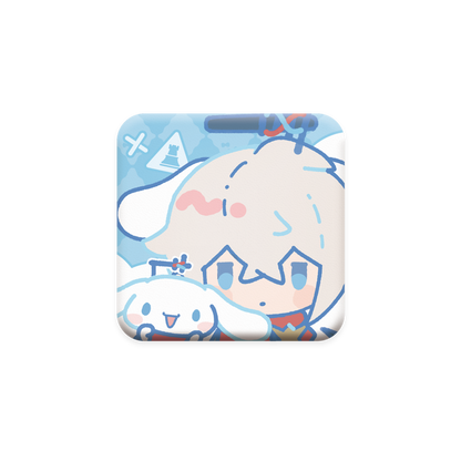 Badge en PU [Arknights] - Sanrio Collab