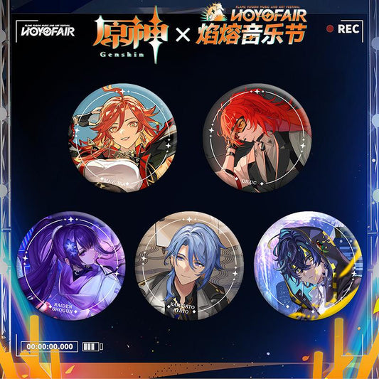 Badge [Genshin Impact] - Hoyofair Flame Fusion Music and Art Festival